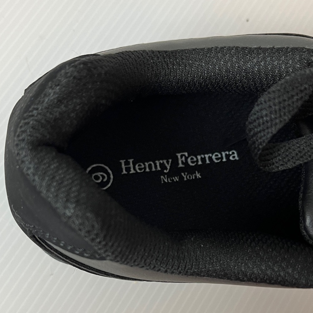 Men's Black Athletic Shoes v2276 - Picture 6 of 10
